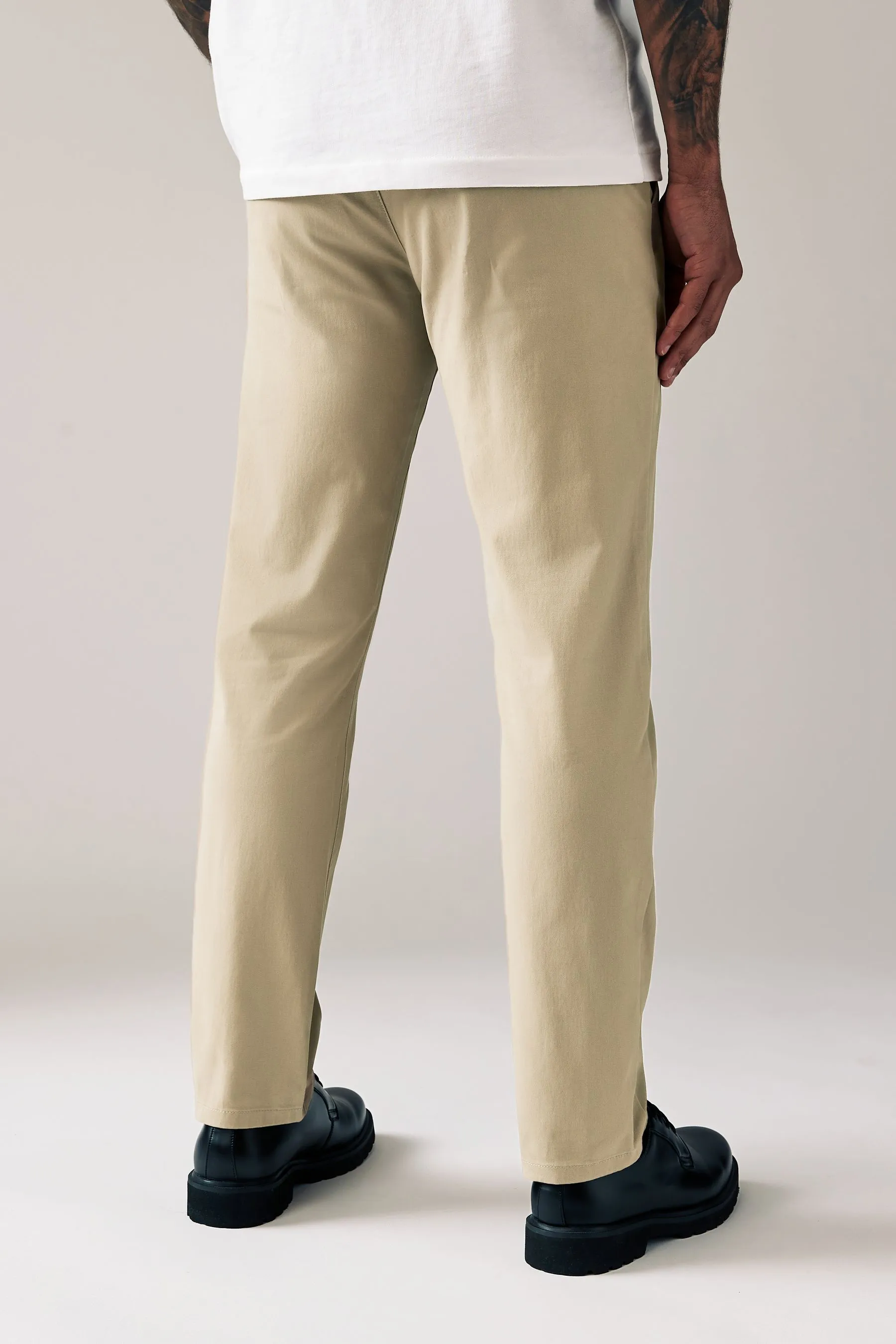 Stretch Chinos Pantaloni Vestibilità slim     